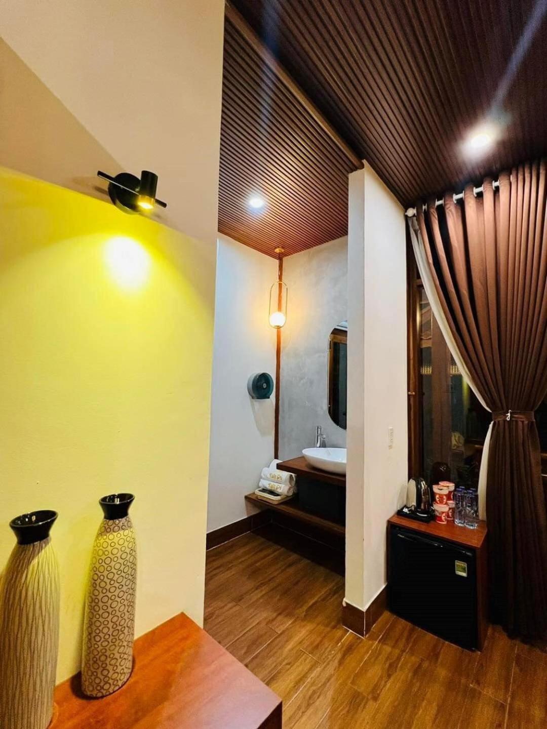 Vuon Tra Homestay Mang Den Kon Von Kla 外观 照片