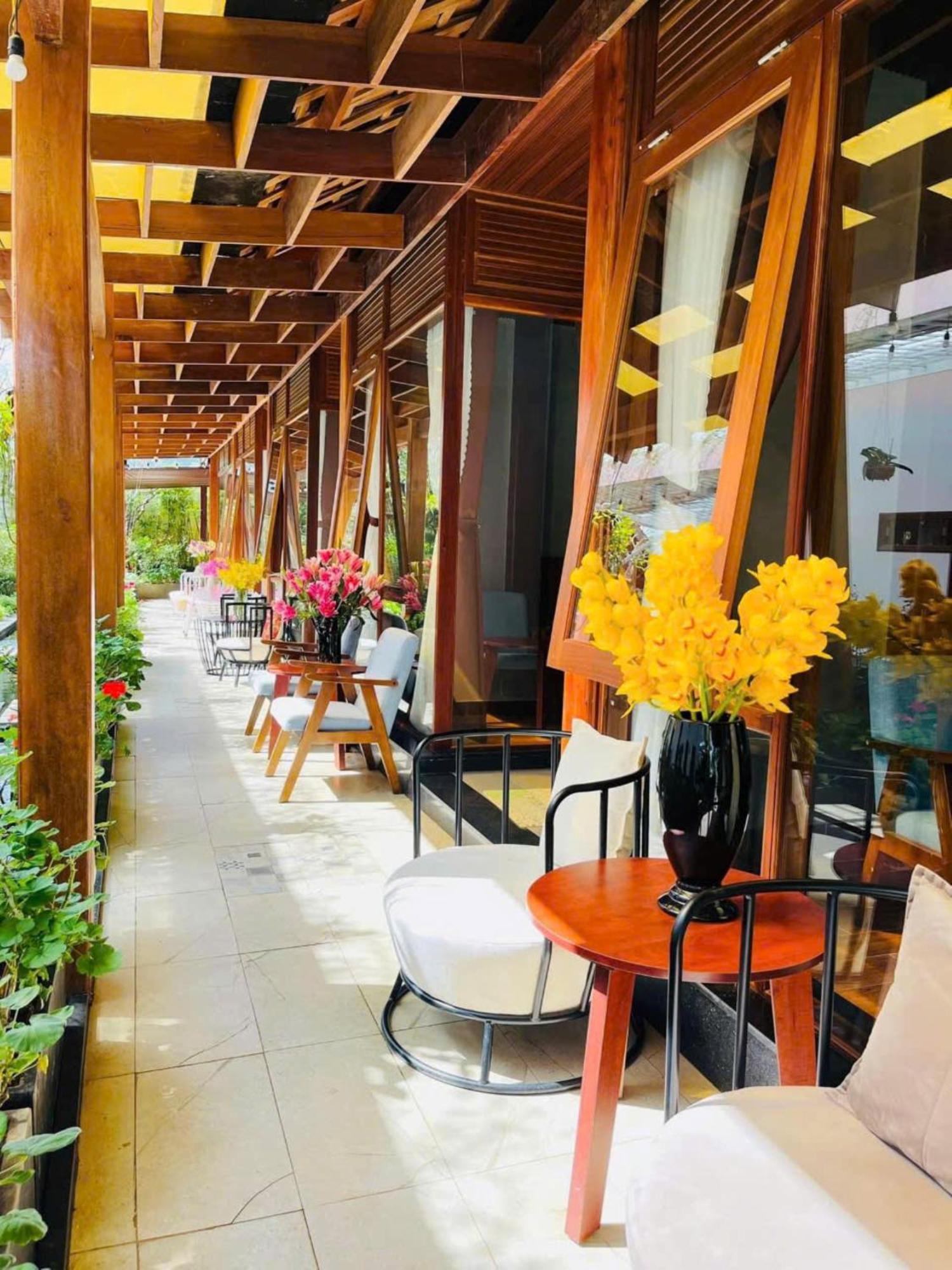 Vuon Tra Homestay Mang Den Kon Von Kla 外观 照片