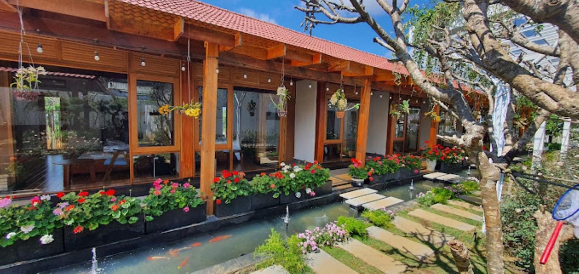 Vuon Tra Homestay Mang Den Kon Von Kla 外观 照片